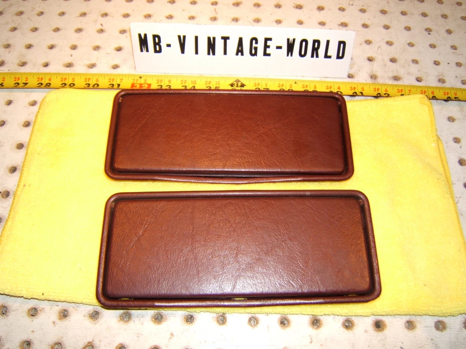 MERCEDES 81-85 W123,W126,201 LUZ PARASOL ILUMINADA BORGOÑA ESPEJO 2 INSERTOS,T1 Foto 2 de 4