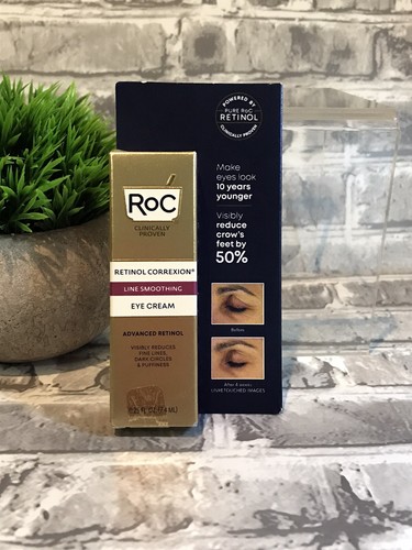 RoC Retinol Correxion Eye Cream for Dark Circles & Puffiness & Wrinkles NEW - Picture 1 of 7