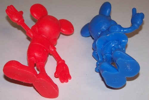 Vintage Walt Disney Mickey & Minnie Mouse 6" Figures by Louis Marx 1971 - Picture 3 of 6