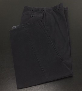 Savane Men S Pants Dark Blue Flat Front Tailored 2u Comfort Waist