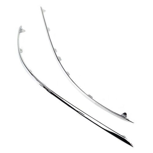 Coppia Di Profili Cromati Per Paraurti Anteriore Mini One Cooper R50/R52/R53 (2001-2004) – Ricambio Aftermarket Premium