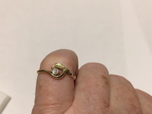 Uhren Schmuck Goldring 333 - Bild 4 von 8