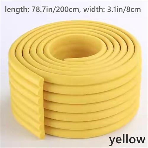 2M Self Adhesive Foam Wallpaper Skirting Sticker Bumper Strip for Table Edge DIY - Picture 22 of 28