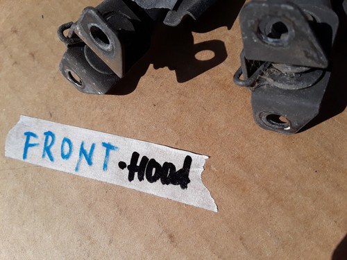 1973 - 1980 MERCEDES W116 450SEL HOOD BONNET LEFT & RIGHT LOCK LATCH CATCH OEM - Picture 7 of 7