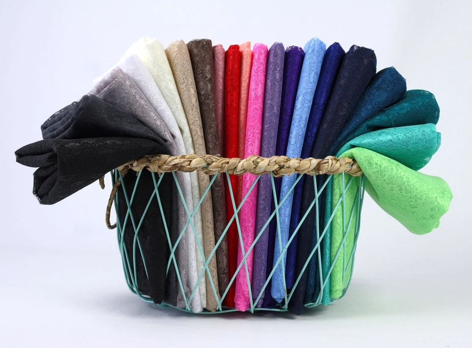 RASCHEL SPITZE Tüllspitze fest Meterware kleine Blüten SCHWARZ EUR 5,98/m - Bild 2 von 3