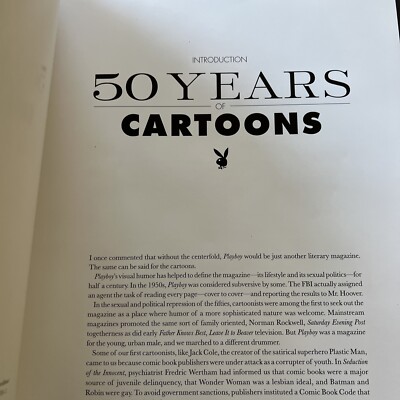 Playboy 50 Years The Cartoons Book 2004 Hardcover