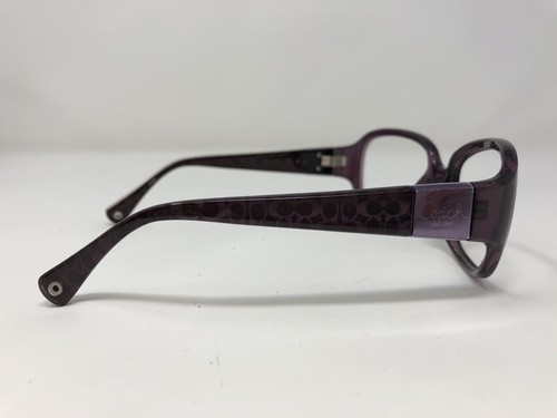 Coach Sunglasses Frame S3002 PURPLE 56-17-125 Full Rim Plastic PO79 - Picture 4 of 8