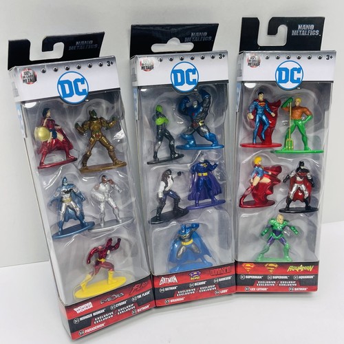 DC Nano Metalfigs BRAINIAC LOBO PARADEMON BATMAN FLASH DARKSEID Exclusive LOT - Picture 4 of 17