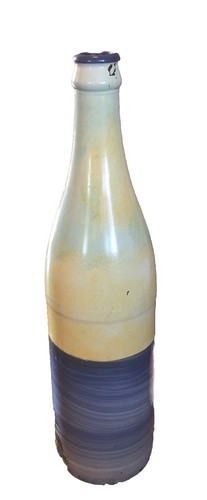 MAYRICH CO. ~ Vintage handbemalte Longneck Flasche Leuchtturmszene - Bild 4 von 9