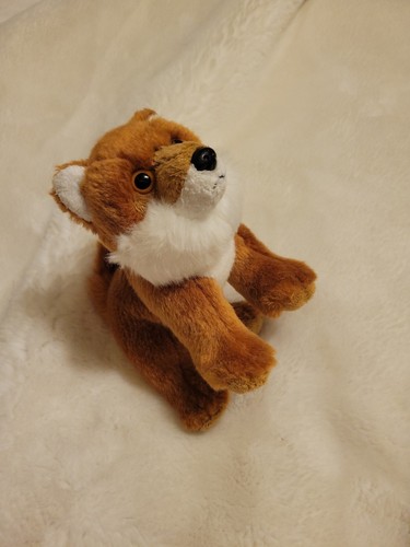 Rare SOS Save Our Space Plush 2003 Small Red Fox 8" Stuffed Toy - Picture 3 of 6