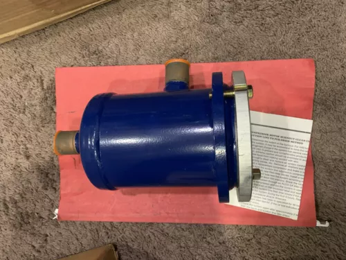  Alco Emerson STAS 048 9 T, 1 1/8" Steel Take-Apart Filter-Drier Shell NOS NIB
