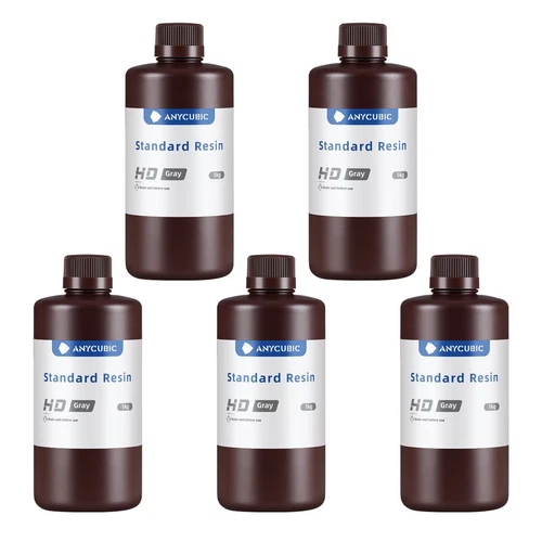 5 KG ANYCUBIC HD Grey UV Resin Basic UV Harz 405nm für LCD 3D Drucker M3 MONO