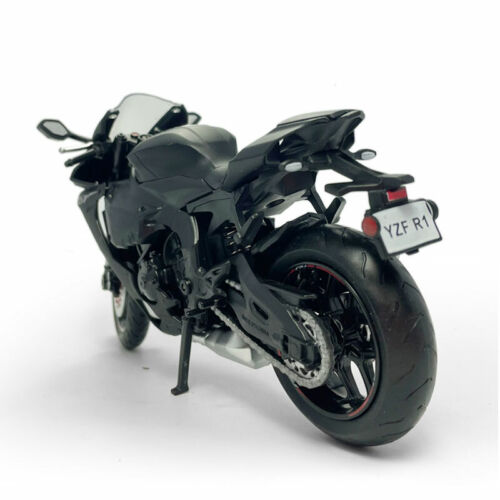 Yamaha YZF-R1 Motorrad Modell Maßstab 1:12 Diecast Spielzeug fur Kinder Schwarz - Bild 6 von 11