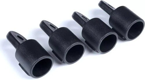 Herrajes superiores Bimini, tapa exterior de nylon para tubo de 7/8" (4 piezas) negro - Imagen 5 de 5