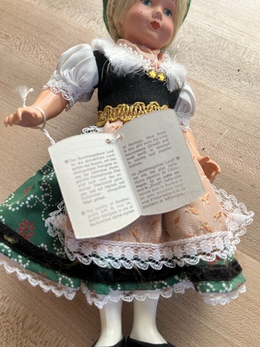 Vintage Schmider Trachten Doll. Size 8” Rosel Berchtesgaden - Picture 10 of 12