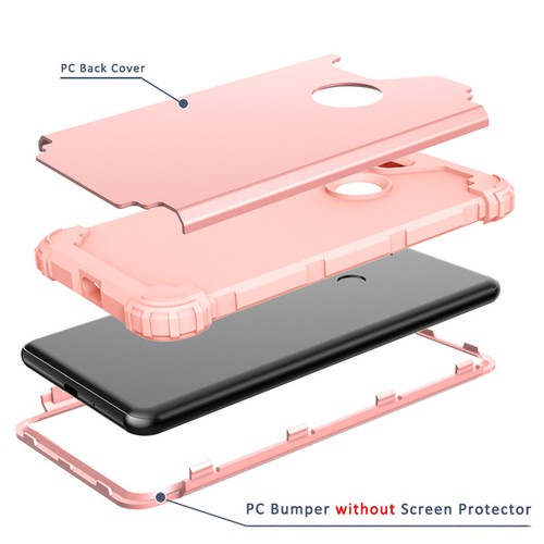 For Google Pixel 4 XL 3 3a XL Rubber Shock proof Heavy Duty Hard Back Case Cover - Picture 9 of 16