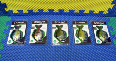 Okuma FishLab 4''  7/8oz Hard Bio-Gill Wake Bait 3-Pc BGW-4 CHOOSE A COLOR