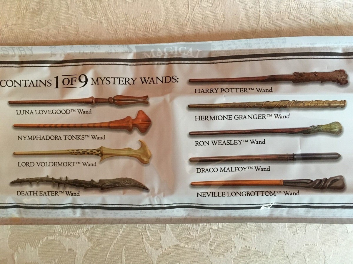 27 Kinds Of Harry Wands With Box Wand Stand And Map Non Electric