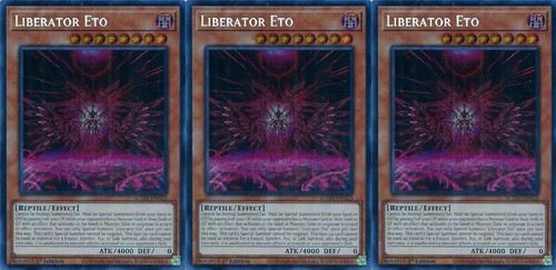 3x Liberator Eto | SUDA-EN023 | SCR | 1st Ed | Near Mint