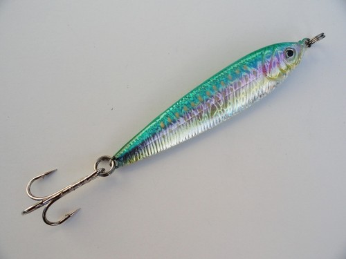 1 to 16 Pieces 1.5oz Mega Live Bait Metal Jigs Fishing Lures with Treble Hook  - Picture 6 of 11