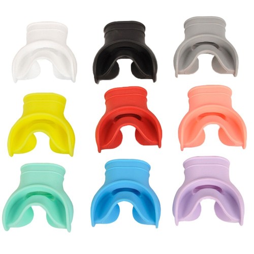 Scuba Diving Second Stage Silicone Mouthpieces Snorkel Regulator Mouthpieces# - Foto 5 di 32