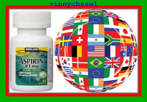 Kirkland Signature Aspirin Low Dose 81mg NSAID Enteric Coated tablets - Picture 1 of 6