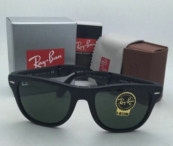 Ray-Ban Sunglasses FOLDING WAYFARER RB 4105 601-S 54-20 Matte