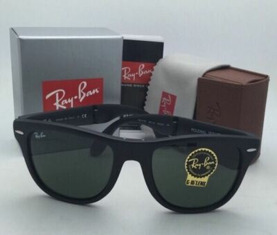 Ray-Ban Sunglasses FOLDING WAYFARER RB 4105 601-S 54-20 Matte