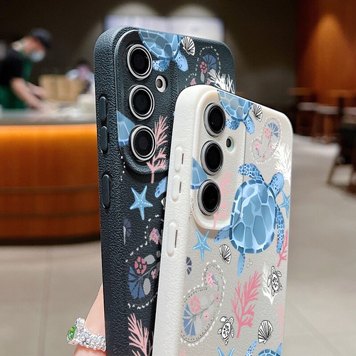 Phone Case For Samsung A56 A16 A26 A55 S25 Edge S24 Ultra Ocean Sea Turtle Cover - Picture 7 of 17