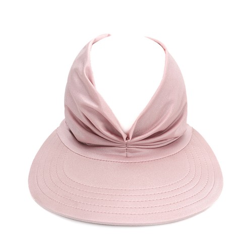 Women's Summer Elastic Wide Brim Hat Visor Beach Sun Protection Hollow Top Cap - Bild 15 von 19