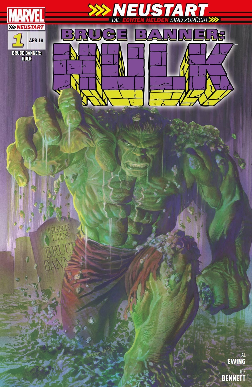 Thumbnail - Bruce Banner: Hulk | Bd. 1: Unsterblich | Al Ewing (u. A.) | Deutsch |
