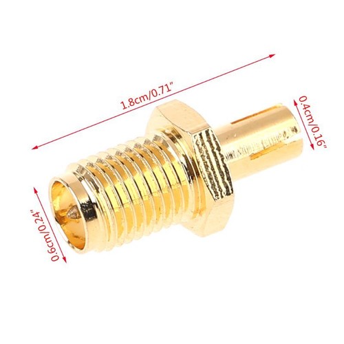 TS9 to RP SMA Female Jack Plug Connector RF Adapter Converter Coaxial Wire Termi - Zdjęcie 3 z 8