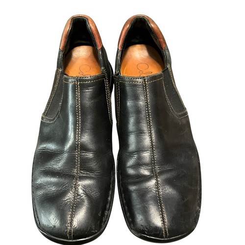 Cole Haan Zeno Slip-On  Driving Loafers Men's US  8 M Black/Brown Leather - Picture 1 of 12