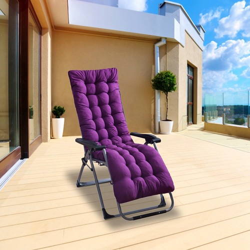 67x22in Chair Pad Chaise Lounger Cushion Recliner Rocking Chair Sofa Soft Mat - Picture 33 of 35