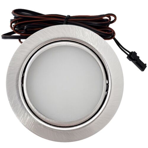 LED Möbelspot Emma 3W 3000K Sets flach Ø65mm inkl. Trafo für Küchen & Vitrinen - Bild 2 von 32
