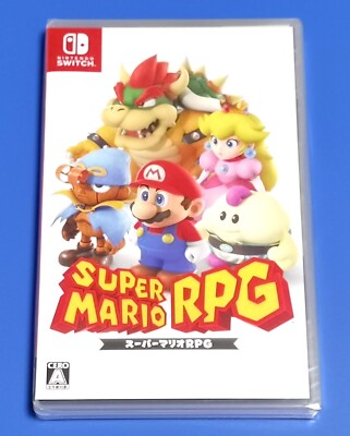 Super Mario RPG (Nintendo Switch) Brand New, Japan Import