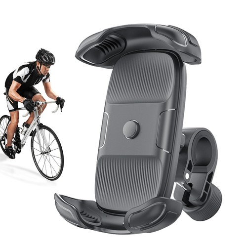 Support téléphone rotatif universel pour vélo, vélo, scooter et chariot de golf 360° - Photo 2 sur 14