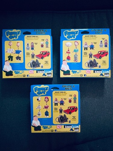 K'Nex Family Guy 44040 Peter & Chris, Stewie & Lois, Brian and Meg (2013) - Picture 2 of 2
