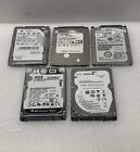 Lots Of 5 Mixed Brand 320/160 Gb Hdd 2.5" Laptop Hard Drive | Tested