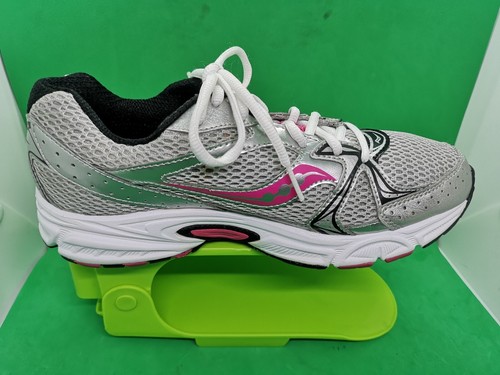 Saucony Cohension 6, 15166-11 Athletic Women's Running Shoes Size 9W Gray & Pink - Picture 14 of 15
