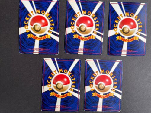 Pocket Monsters Bundle Team Rocket Set 5 Holo Rare Cards Pokemon TCG - Picture 14 of 24