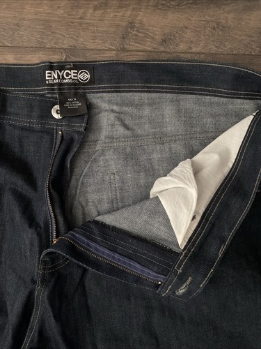 ENYCE New York Men’s Dark Blue Jeans Size 44x31 - Picture 7 of 11