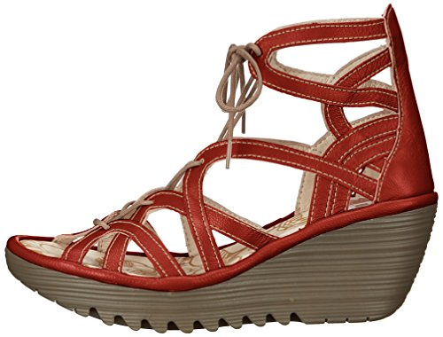 Fly London London London Mujer Sandalia De Plataforma 663fly Yuke, ladrillo Cupido mousse, 41 M US 23a3be Fly London London London Mujer Sandalia De Plataforma 663fly Yuke, ladrillo Cupido mousse, 41 M US 23a3be
