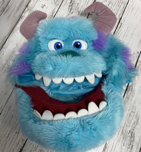 Tokyo Disney Fan Cap Sulley Monsters Inc Ears Hat Headband Fluffy Face Rare - Picture 2 of 8