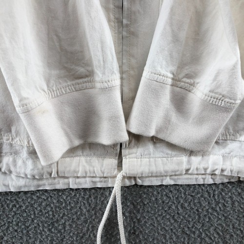 Quiksilver Jacket Mens Extra Large White Full Zip Hoodie Pockets Drawstring - Bild 5 von 11