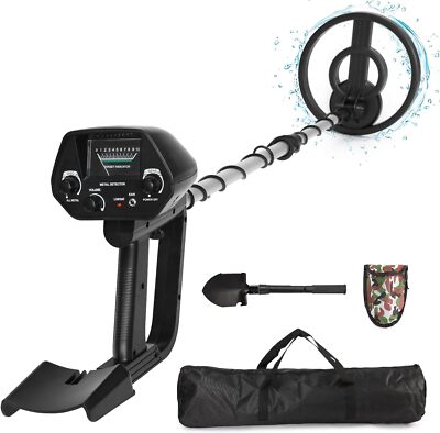 Waterproof Metal Detector Kit for Adults & Kids   Gold & Relic Finder w/ OLED