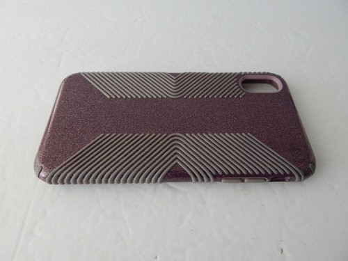 Speck Presidio Grip + Glitter Case For iPhone XS Max Purple/Pink/Glitter - Picture 5 of 9