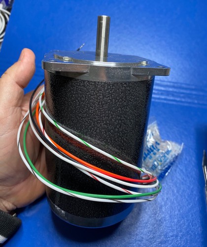 34-6530 SONCEBOZ MOTORE STEPPER NEMA 34 - 8AMP. PASSO PASSO PROFESSIONALE NUOVO - Foto 2 di 6