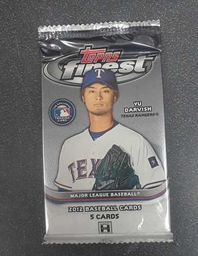 Paquete sellado Topps Finest Baseball 2012