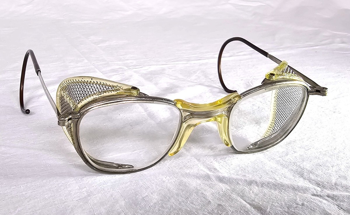 【激安通販 オンラインショップ】 VINTAGE LENS GOGGLE-CLEAR OPTICAL GLASSES-AMERICAN EYES 小物